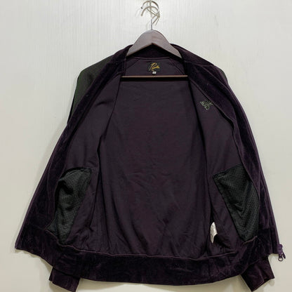 【中古品】【メンズ】 NEEDLES ニードルス J0227 21AW VELOUR TRACK JACKET ベロア トラック ジャケット アウター　 140-260708-yn-07-izu サイズ：XS カラー：パープル 万代Net店