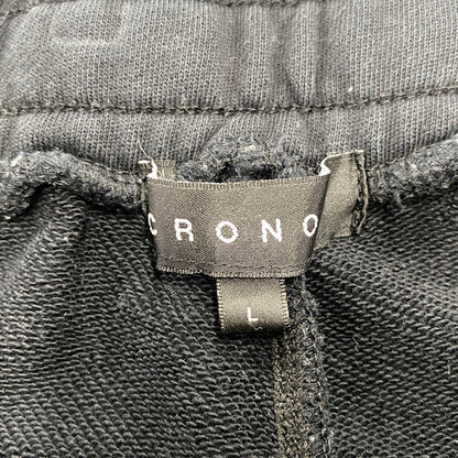 【中古品】【メンズ】 CRONOS クロノス C01-PK-2602ST COTTON DEPTH SET-UP コットン デプス セットアップ 140-260706-cs-07-izu サイズ：上40(L)/下L カラー：ブラック 万代Net店