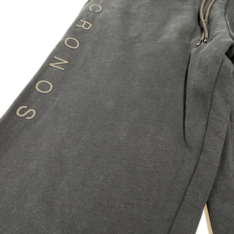 【中古品】【メンズ】 CRONOS クロノス C01-PK-2602ST COTTON DEPTH SET-UP コットン デプス セットアップ 140-260706-cs-07-izu サイズ：上40(L)/下L カラー：ブラック 万代Net店