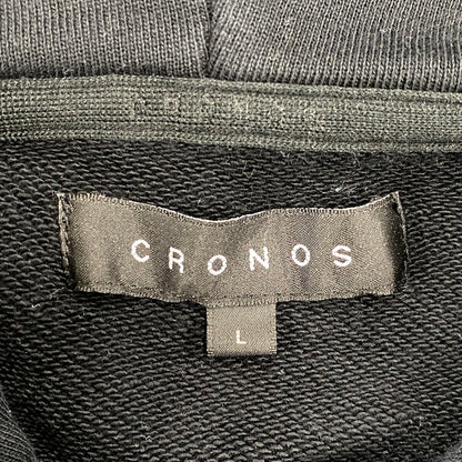【中古品】【メンズ】 CRONOS クロノス C01-PK-2602ST COTTON DEPTH SET-UP コットン デプス セットアップ 140-260706-cs-07-izu サイズ：上40(L)/下L カラー：ブラック 万代Net店