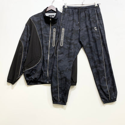 【中古品】【メンズ】 CRONOS クロノス C08-BL-2508ST C08-SP-2526ST EDGE SET-UP エッジ セットアップ 140-260708-yn-14-izu サイズ：上M/下L カラー：ブラック系 万代Net店