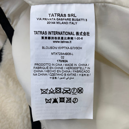 【中古品】【メンズ】 TATRAS タトラス MTAT23A4908-L 23AW NEDEDO ZIP UP HOODED BOA ネデード ジップアップ フーデッド ボア 141-260708-yn-01-izu サイズ：02 カラー：クリーム 万代Net店