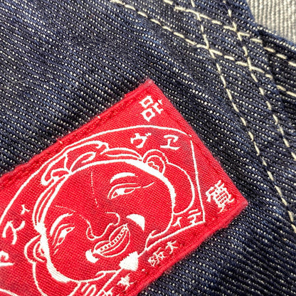 【中古品】【メンズ】 EVISU エヴィス カモメ×戒 DENIM DOUBLEKNEE OVERALLS デニム ダブルニー オーバーオール 145-260706-cs-10-izu サイズ：42 カラー：インディゴ 万代Net店