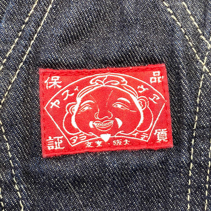 【中古品】【メンズ】 EVISU エヴィス カモメ×戒 DENIM DOUBLEKNEE OVERALLS デニム ダブルニー オーバーオール 145-260706-cs-10-izu サイズ：42 カラー：インディゴ 万代Net店