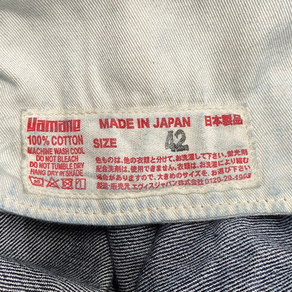 【中古品】【メンズ】 EVISU エヴィス カモメ×戒 DENIM DOUBLEKNEE OVERALLS デニム ダブルニー オーバーオール 145-260706-cs-10-izu サイズ：42 カラー：インディゴ 万代Net店