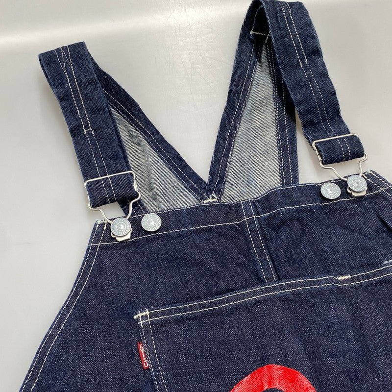 【中古品】【メンズ】 EVISU エヴィス カモメ×戒 DENIM DOUBLEKNEE OVERALLS デニム ダブルニー オーバーオール 145-260706-cs-10-izu サイズ：42 カラー：インディゴ 万代Net店