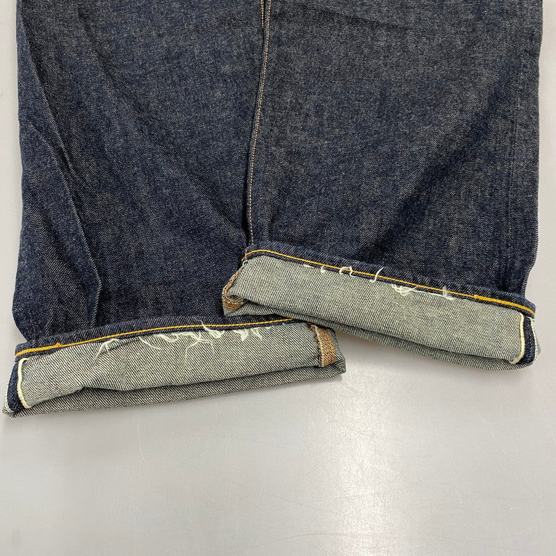 【中古品】【メンズ】 EVISU エヴィス LOT.2000 TIGER PRESHRUNK カモメ×ネコ PRINT DENIM PANTS タイガープレシュリンク プリント デニム パンツ ボトムス ズボン 156-260706-cs-11-izu サイズ：42×32 カラー：インディゴ 万代Net店