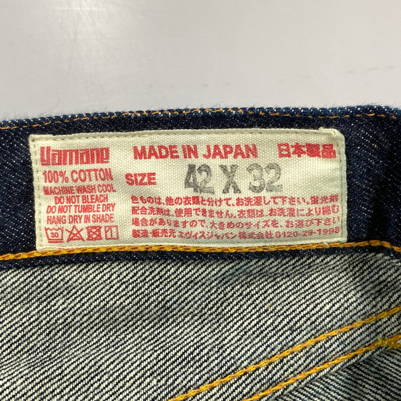 【中古品】【メンズ】 EVISU エヴィス LOT.2000 TIGER PRESHRUNK カモメ×ネコ PRINT DENIM PANTS タイガープレシュリンク プリント デニム パンツ ボトムス ズボン 156-260706-cs-11-izu サイズ：42×32 カラー：インディゴ 万代Net店