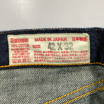 【中古品】【メンズ】 EVISU エヴィス LOT.2000 TIGER PRESHRUNK カモメ×ネコ PRINT DENIM PANTS タイガープレシュリンク プリント デニム パンツ ボトムス ズボン 156-260706-cs-11-izu サイズ：42×32 カラー：インディゴ 万代Net店