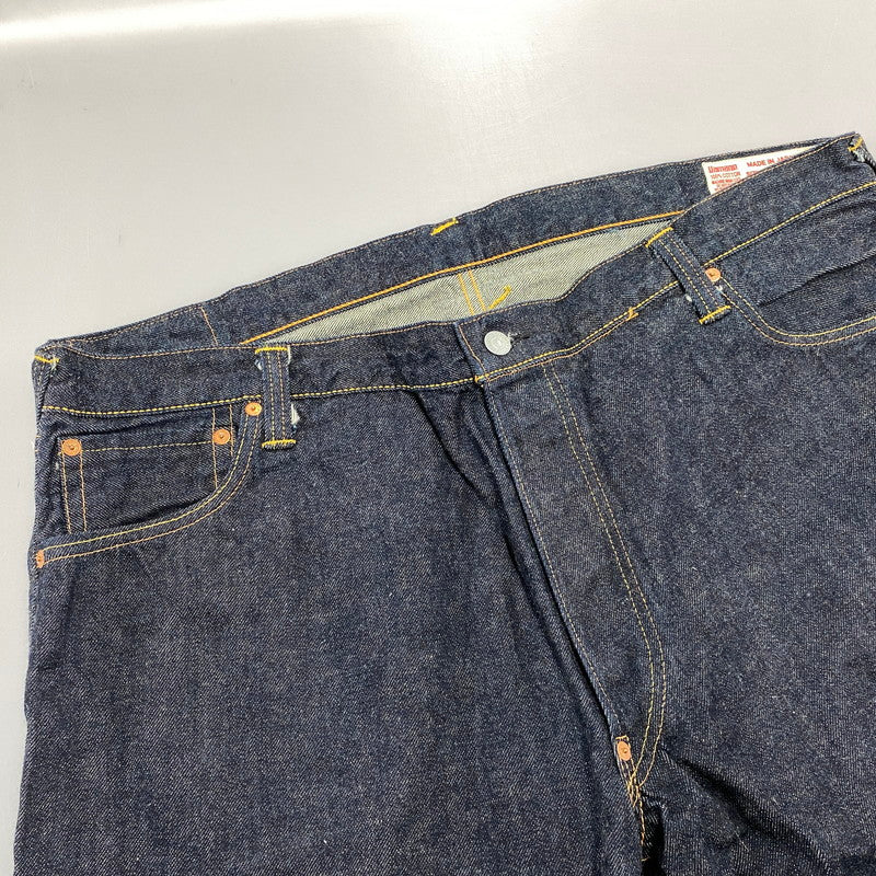 【中古品】【メンズ】 EVISU エヴィス LOT.2000 TIGER PRESHRUNK カモメ×ネコ PRINT DENIM PANTS タイガープレシュリンク プリント デニム パンツ ボトムス ズボン 156-260706-cs-11-izu サイズ：42×32 カラー：インディゴ 万代Net店