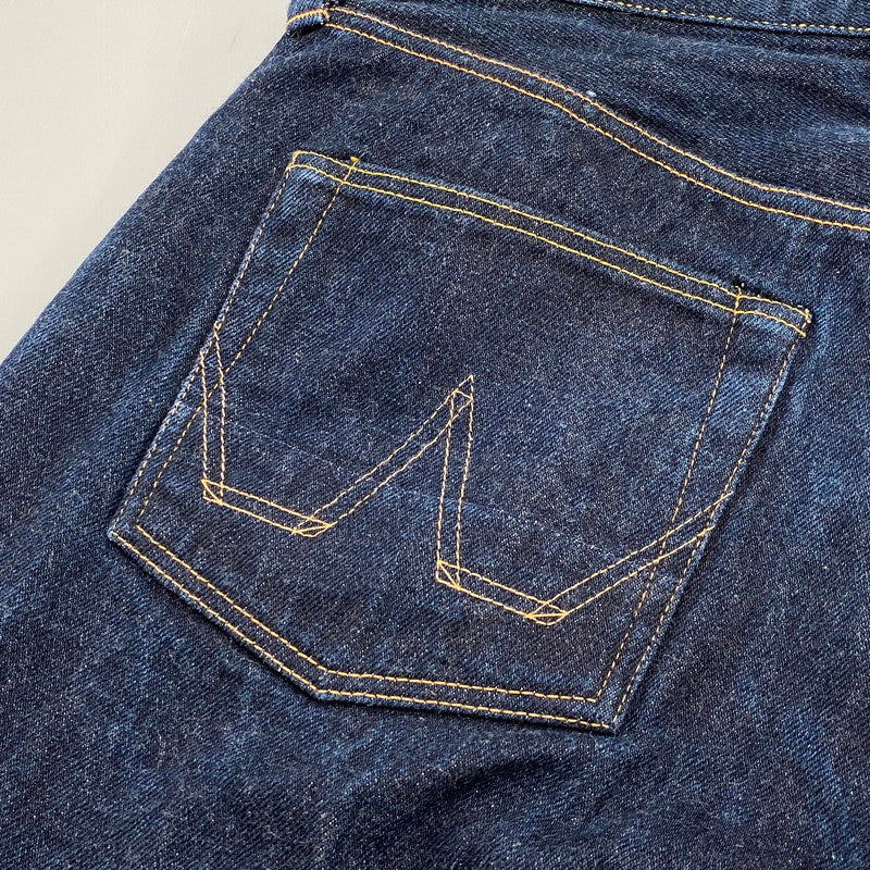 【中古品】【メンズ】 YAMANE DELUXE ヤマネデラックス HAYAOKI DENIM PANTS ハヤオキ デニム パンツ ボトムス ズボン 156-260706-cs-12-izu サイズ：40×35 カラー：インディゴ 万代Net店