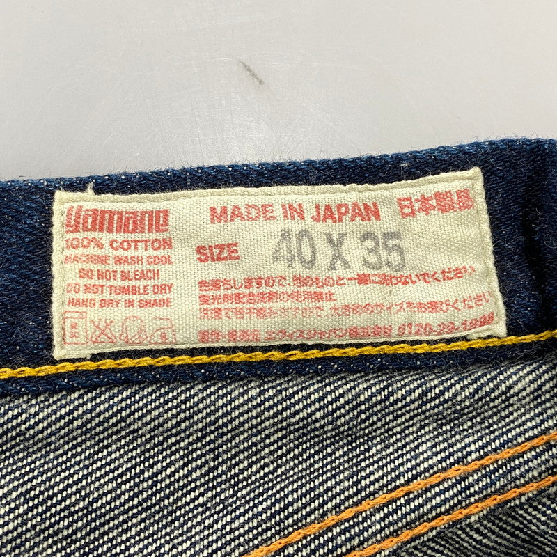 【中古品】【メンズ】 YAMANE DELUXE ヤマネデラックス HAYAOKI DENIM PANTS ハヤオキ デニム パンツ ボトムス ズボン 156-260706-cs-12-izu サイズ：40×35 カラー：インディゴ 万代Net店