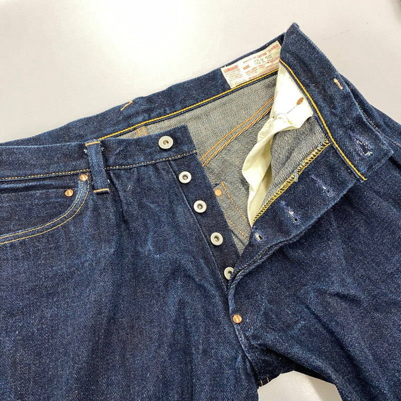 【中古品】【メンズ】 YAMANE DELUXE ヤマネデラックス HAYAOKI DENIM PANTS ハヤオキ デニム パンツ ボトムス ズボン 156-260706-cs-12-izu サイズ：40×35 カラー：インディゴ 万代Net店