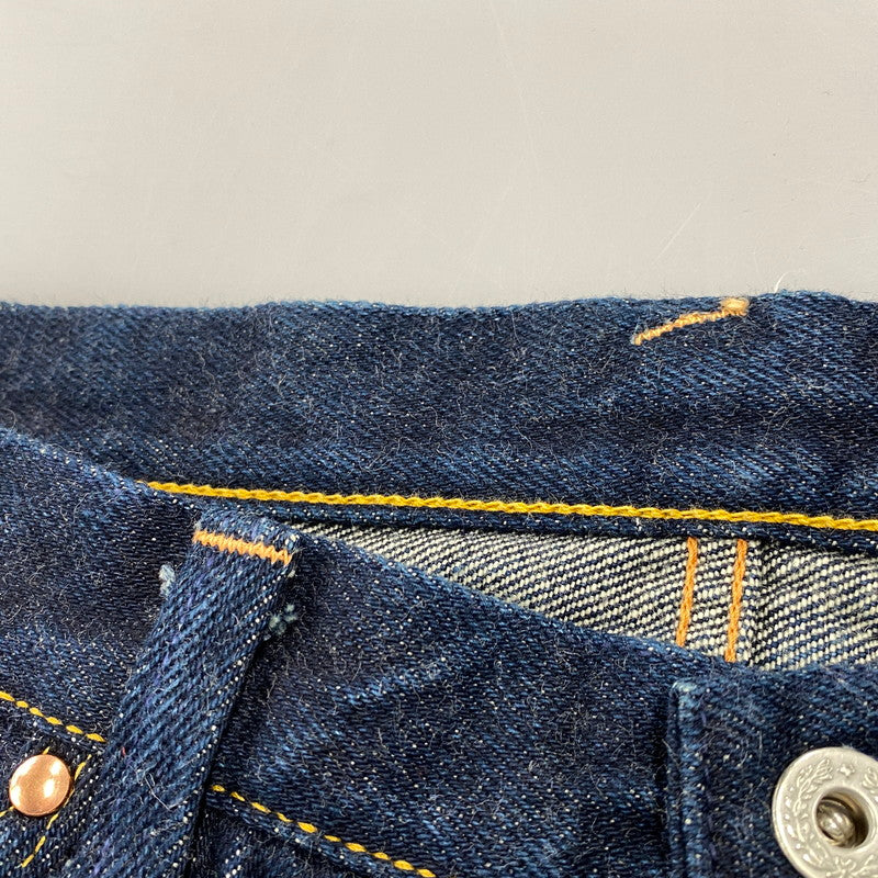 【中古品】【メンズ】 YAMANE DELUXE ヤマネデラックス HAYAOKI DENIM PANTS ハヤオキ デニム パンツ ボトムス ズボン 156-260706-cs-12-izu サイズ：40×35 カラー：インディゴ 万代Net店
