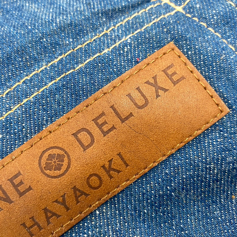 【中古品】【メンズ】 YAMANE DELUXE ヤマネデラックス HAYAOKI DENIM PANTS ハヤオキ デニム パンツ ボトムス ズボン 156-260706-cs-13-izu サイズ：5 カラー：インディゴ 万代Net店