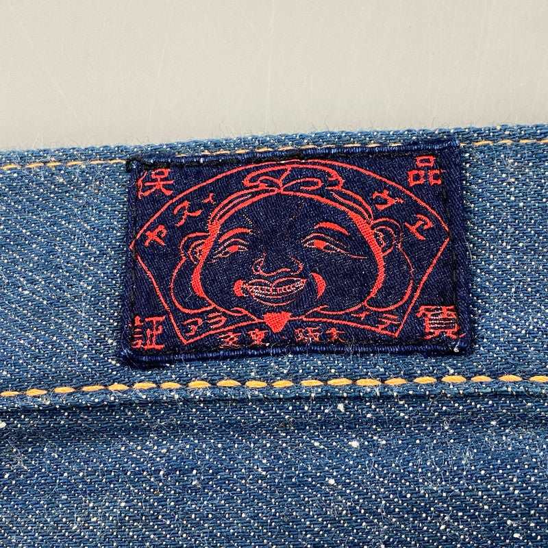 【中古品】【メンズ】 YAMANE DELUXE ヤマネデラックス HAYAOKI DENIM PANTS ハヤオキ デニム パンツ ボトムス ズボン 156-260706-cs-13-izu サイズ：5 カラー：インディゴ 万代Net店