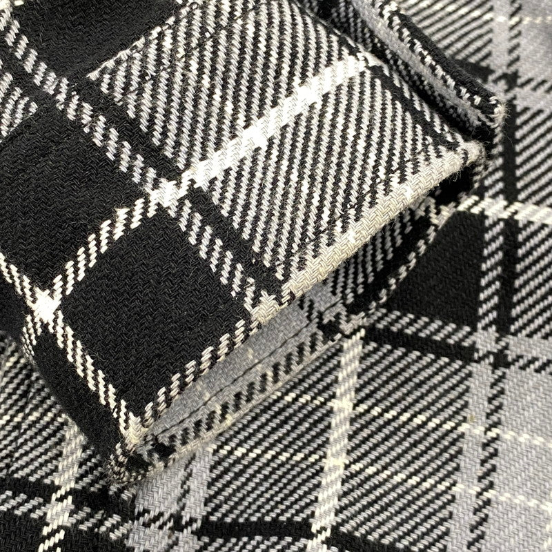 【中古品】【メンズ】 FIVE BROTHER ファイブブラザー CHECK FLANNEL LS SHIRT チェック フランネル ロングスリーブ シャツ 長袖 145-260713-as-10-izu サイズ：L カラー：ブラック×グレー 万代Net店