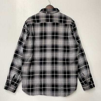 【中古品】【メンズ】 FIVE BROTHER ファイブブラザー CHECK FLANNEL LS SHIRT チェック フランネル ロングスリーブ シャツ 長袖 145-260713-as-10-izu サイズ：L カラー：ブラック×グレー 万代Net店