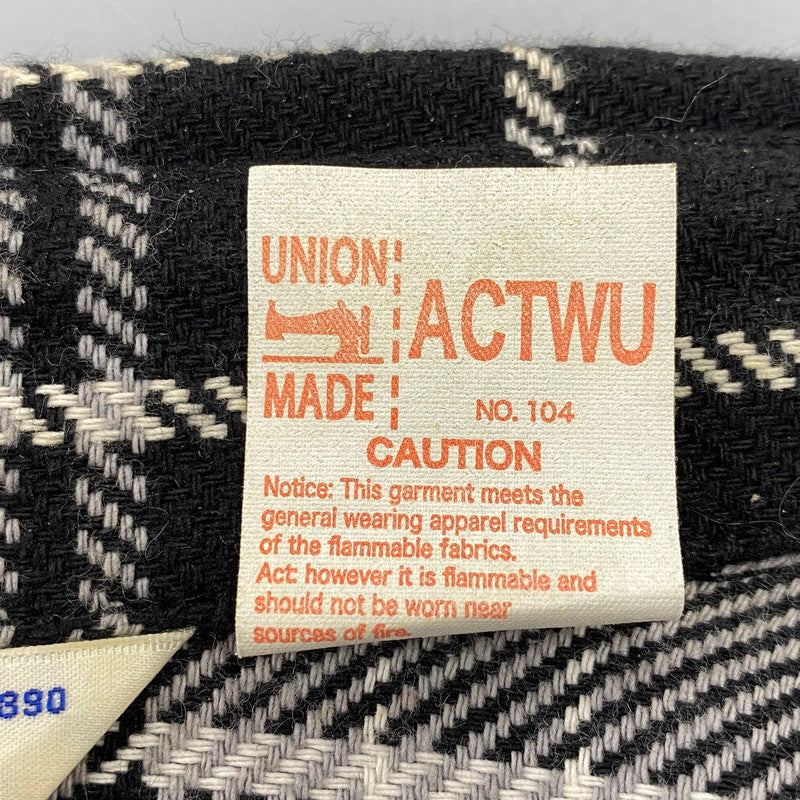 【中古品】【メンズ】 FIVE BROTHER ファイブブラザー CHECK FLANNEL LS SHIRT チェック フランネル ロングスリーブ シャツ 長袖 145-260713-as-10-izu サイズ：L カラー：ブラック×グレー 万代Net店