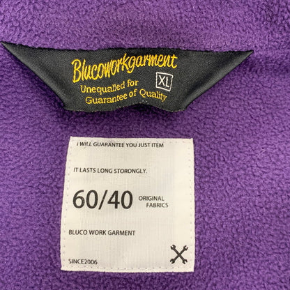 【中古品】【メンズ】 BLUCO ブルコ OL-072-021 60 40 SHELL JACKET シェル ジャケット アウター 145-260712-yn-02-izu サイズ：XL カラー：ネイビー 万代Net店