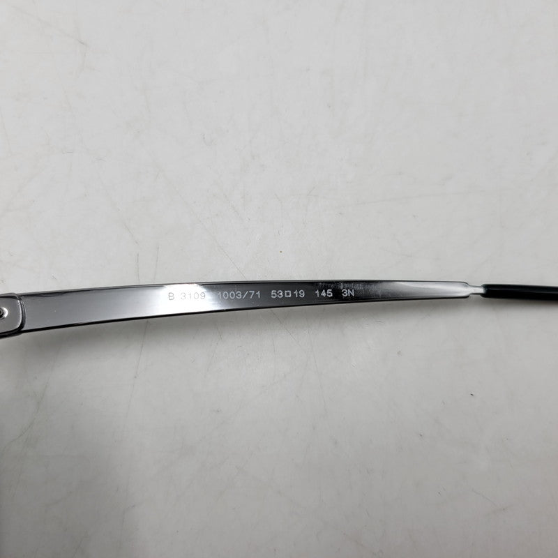 【中古品】【メンズ/レディース】 BURBERRY バーバリー SUNGLASSES B 3109 サングラス 183-260708-as-21-izu サイズ：53□19-145 カラー：シルバー×グリーン系 万代Net店