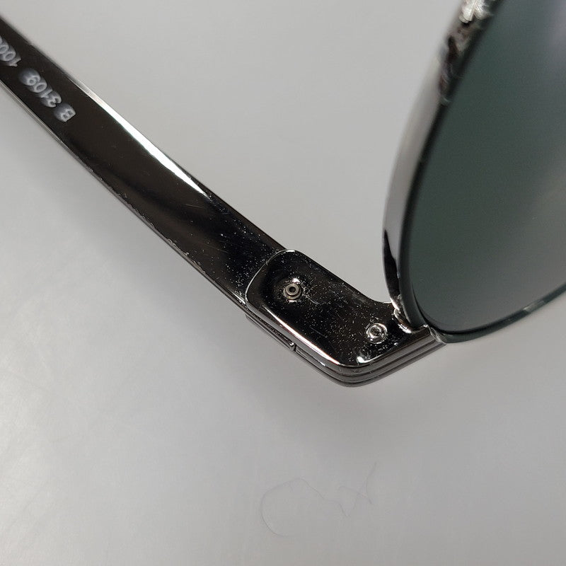 【中古品】【メンズ/レディース】 BURBERRY バーバリー SUNGLASSES B 3109 サングラス 183-260708-as-21-izu サイズ：53□19-145 カラー：シルバー×グリーン系 万代Net店