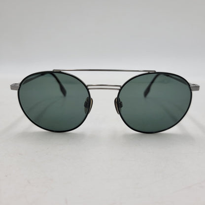 【中古品】【メンズ/レディース】 BURBERRY バーバリー SUNGLASSES B 3109 サングラス 183-260708-as-21-izu サイズ：53□19-145 カラー：シルバー×グリーン系 万代Net店