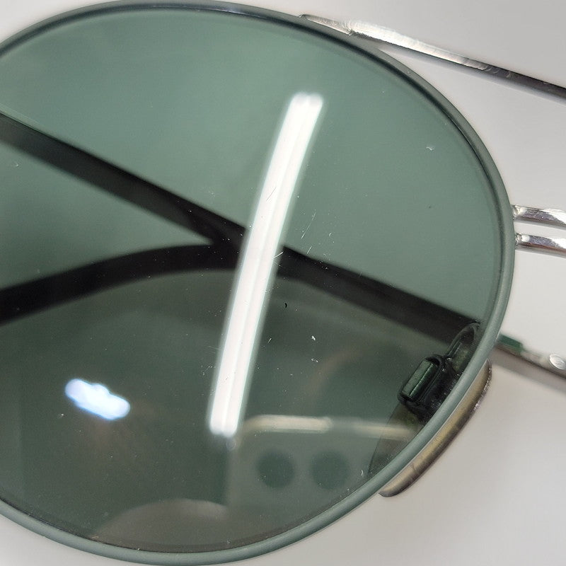 【中古品】【メンズ/レディース】 BURBERRY バーバリー SUNGLASSES B 3109 サングラス 183-260708-as-21-izu サイズ：53□19-145 カラー：シルバー×グリーン系 万代Net店