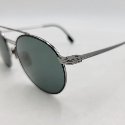 【中古品】【メンズ/レディース】 BURBERRY バーバリー SUNGLASSES B 3109 サングラス 183-260708-as-21-izu サイズ：53□19-145 カラー：シルバー×グリーン系 万代Net店