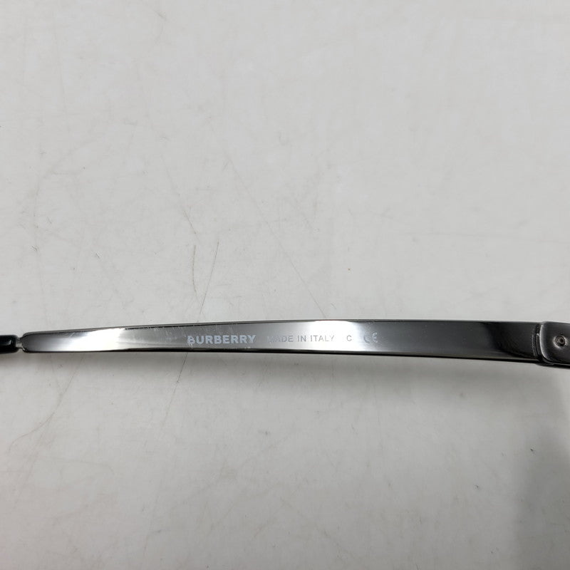 【中古品】【メンズ/レディース】 BURBERRY バーバリー SUNGLASSES B 3109 サングラス 183-260708-as-21-izu サイズ：53□19-145 カラー：シルバー×グリーン系 万代Net店