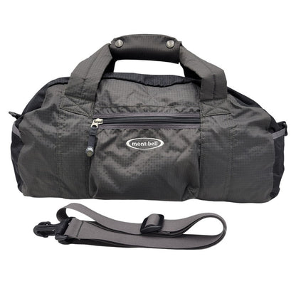 【中古品】【メンズ/レディース】 mont-bell モンベル CHECK L.W DUFFLE BAG ダッフルバッグ カバン 鞄 188-260708-as-18-izu カラー：グレー系×ブラック 万代Net店