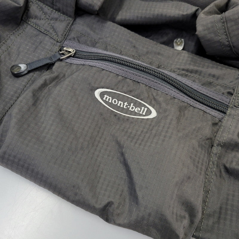 【中古品】【メンズ/レディース】 mont-bell モンベル CHECK L.W DUFFLE BAG ダッフルバッグ カバン 鞄 188-260708-as-18-izu カラー：グレー系×ブラック 万代Net店