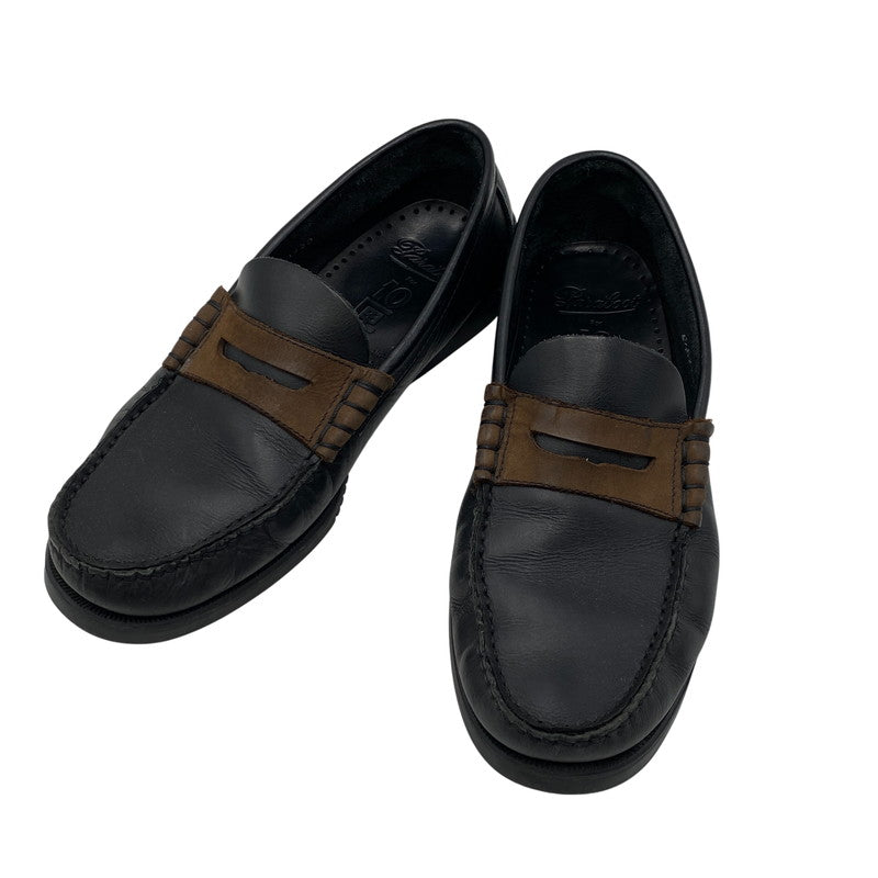 【中古品】【メンズ/レディース】 PARABOOT パラブーツ × TENBOX テンボックス 0220 CORAUX コロー 靴 164-260713-kh-11-izu サイズ：6 1/2 カラー：ブラック×ブラウン 万代Net店