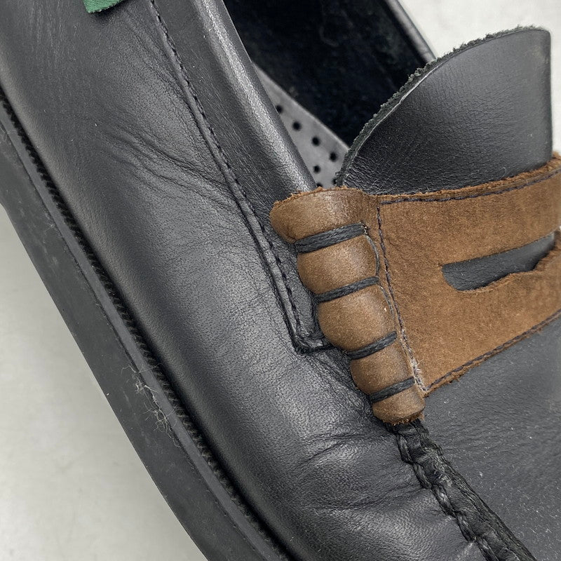 【中古品】【メンズ/レディース】 PARABOOT パラブーツ × TENBOX テンボックス 0220 CORAUX コロー 靴 164-260713-kh-11-izu サイズ：6 1/2 カラー：ブラック×ブラウン 万代Net店