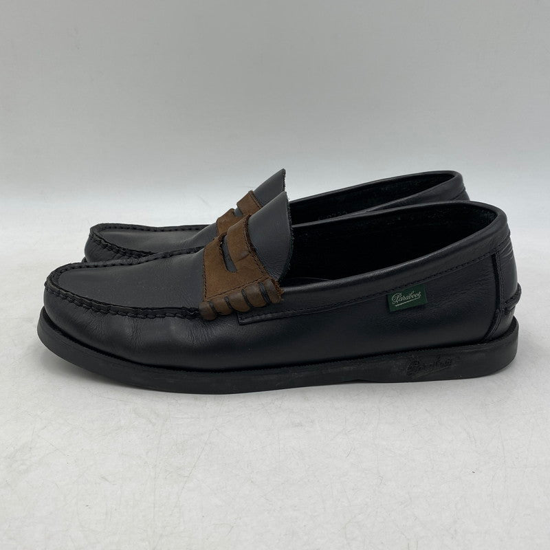 【中古品】【メンズ/レディース】 PARABOOT パラブーツ × TENBOX テンボックス 0220 CORAUX コロー 靴 164-260713-kh-11-izu サイズ：6 1/2 カラー：ブラック×ブラウン 万代Net店