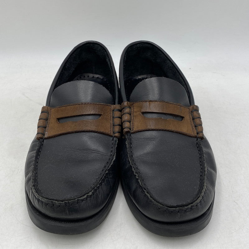 【中古品】【メンズ/レディース】 PARABOOT パラブーツ × TENBOX テンボックス 0220 CORAUX コロー 靴 164-260713-kh-11-izu サイズ：6 1/2 カラー：ブラック×ブラウン 万代Net店