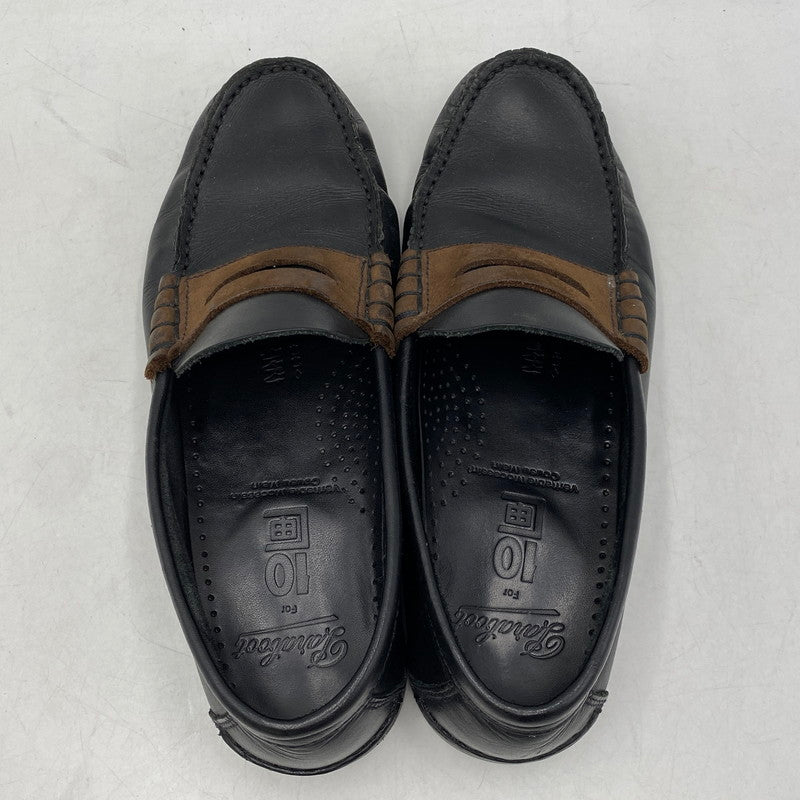 【中古品】【メンズ/レディース】 PARABOOT パラブーツ × TENBOX テンボックス 0220 CORAUX コロー 靴 164-260713-kh-11-izu サイズ：6 1/2 カラー：ブラック×ブラウン 万代Net店