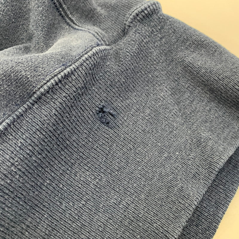 【現状渡し品】【メンズ】 CHANPION チャンピオン DAMAGE REVERSE WEAVE SWEATSHIRT ダメージ リバース ウィーブ スウェットシャツ トップス 146-260709-kh-10-izu カラー：ネイビー 万代Net店