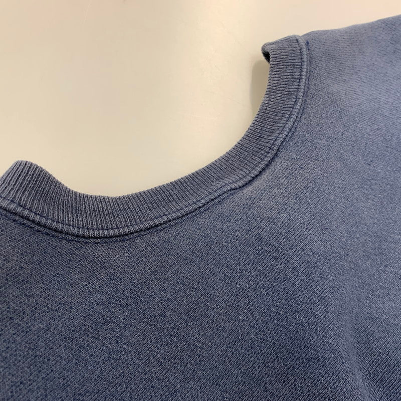 【現状渡し品】【メンズ】 CHANPION チャンピオン DAMAGE REVERSE WEAVE SWEATSHIRT ダメージ リバース ウィーブ スウェットシャツ トップス 146-260709-kh-10-izu カラー：ネイビー 万代Net店
