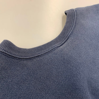 【現状渡し品】【メンズ】 CHANPION チャンピオン DAMAGE REVERSE WEAVE SWEATSHIRT ダメージ リバース ウィーブ スウェットシャツ トップス 146-260709-kh-10-izu カラー：ネイビー 万代Net店