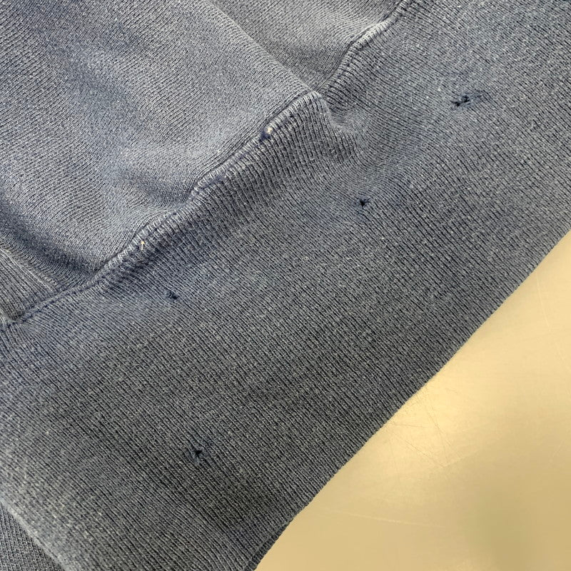 【現状渡し品】【メンズ】 CHANPION チャンピオン DAMAGE REVERSE WEAVE SWEATSHIRT ダメージ リバース ウィーブ スウェットシャツ トップス 146-260709-kh-10-izu カラー：ネイビー 万代Net店