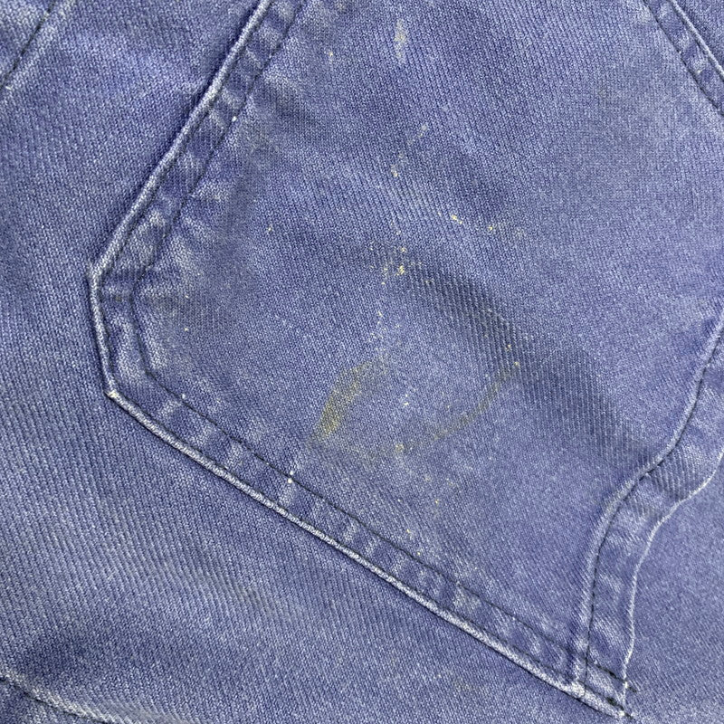 【中古品】【メンズ】 EURO VINTAGE ユーロヴィンテージ MOLESKIN WORK JACKET モールスキン ワーク ジャケット アウター 146-260708-yn-15-izu サイズ：52 カラー：ブルー 万代Net店