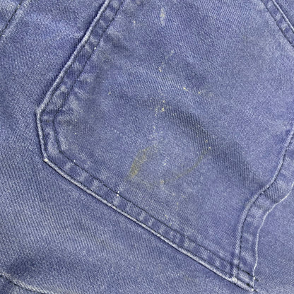 【中古品】【メンズ】 EURO VINTAGE ユーロヴィンテージ MOLESKIN WORK JACKET モールスキン ワーク ジャケット アウター 146-260708-yn-15-izu サイズ：52 カラー：ブルー 万代Net店