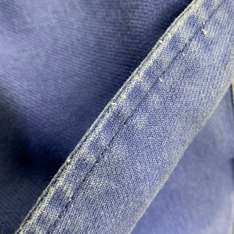 【中古品】【メンズ】 EURO VINTAGE ユーロヴィンテージ MOLESKIN WORK JACKET モールスキン ワーク ジャケット アウター 146-260708-yn-15-izu サイズ：52 カラー：ブルー 万代Net店