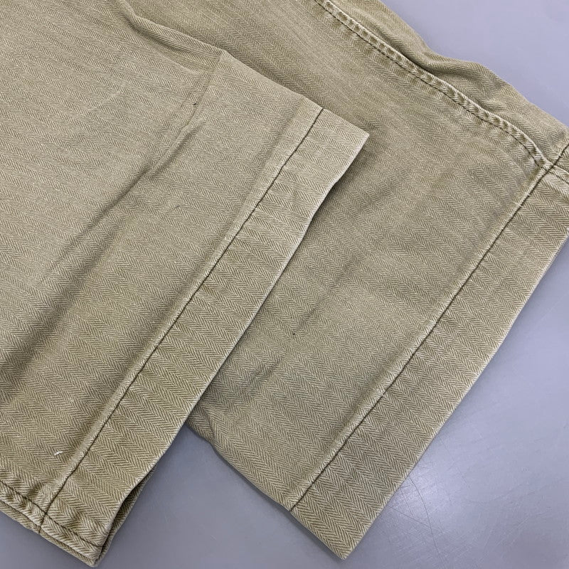 【中古品】【メンズ】 SCHOTT ショット 5730-03 COMBAT コンバット トラウザーズ パンツ ボトムス 156-260709-kh-14-izu サイズ：34×34 カラー：ベージュ系 万代Net店
