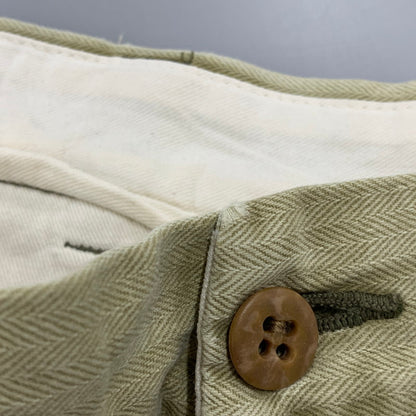 【中古品】【メンズ】 SCHOTT ショット 5730-03 COMBAT コンバット トラウザーズ パンツ ボトムス 156-260709-kh-14-izu サイズ：34×34 カラー：ベージュ系 万代Net店