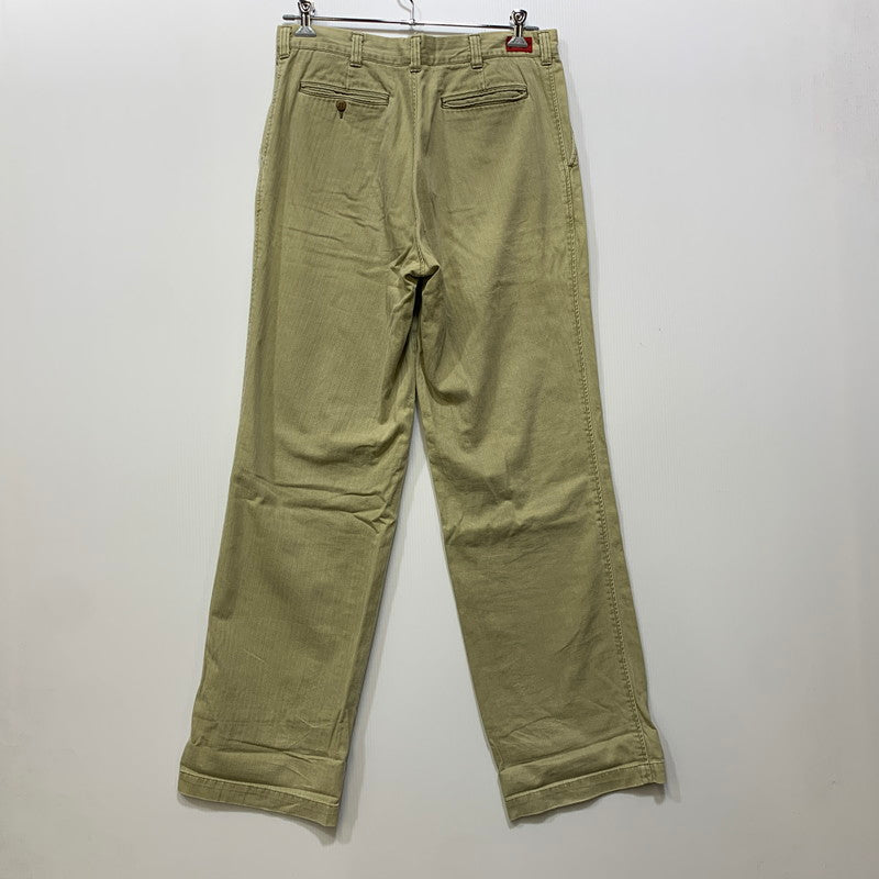 【中古品】【メンズ】 SCHOTT ショット 5730-03 COMBAT コンバット トラウザーズ パンツ ボトムス 156-260709-kh-14-izu サイズ：34×34 カラー：ベージュ系 万代Net店