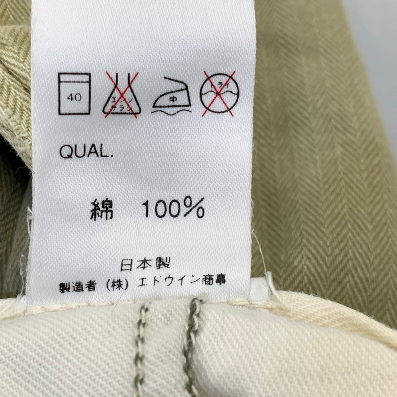 【中古品】【メンズ】 SCHOTT ショット 5730-03 COMBAT コンバット トラウザーズ パンツ ボトムス 156-260709-kh-14-izu サイズ：34×34 カラー：ベージュ系 万代Net店