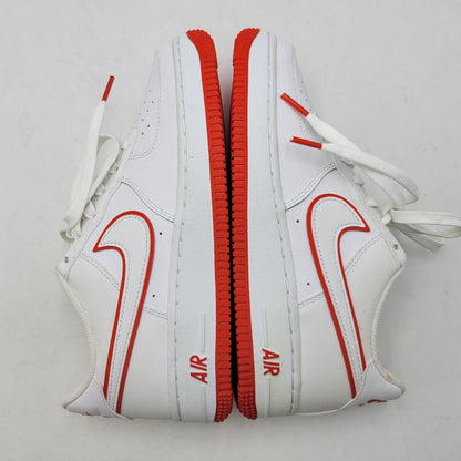 【中古品】【レディース】 NIKE ナイキ GS AIR FORCE 1 LOW DV7762-101 GS エアフォース1 ロー スニーカー 靴 166-260708-as-24-izu サイズ：23.5cm カラー：WHITE/PICANTE RED/WHITE 万代Net店