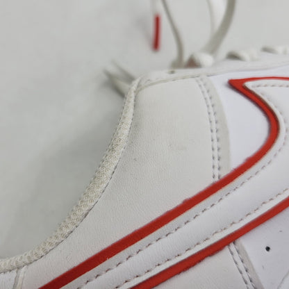 【中古品】【レディース】 NIKE ナイキ GS AIR FORCE 1 LOW DV7762-101 GS エアフォース1 ロー スニーカー 靴 166-260708-as-24-izu サイズ：23.5cm カラー：WHITE/PICANTE RED/WHITE 万代Net店